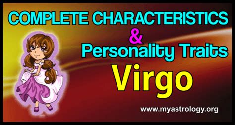 The Complete Characteristics Profile Personality Traits Of Virgo My