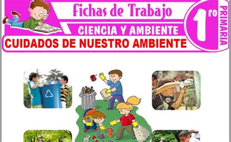 Cuidemos El Medio Ambiente Ficha Interactiva Educacion Ambiental Para