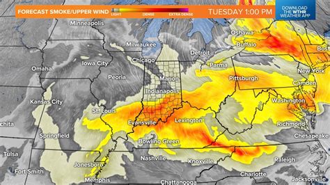 Weather Blog Smoke From Canadian Wildfires Reaches Indiana Wthr