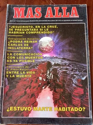 Estuvo Marte Habitado En Revista Mas Alla De La Ciencia Mercadolibre