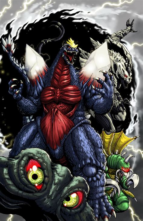 Godzilla Neo Characters