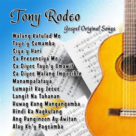 Tony Rodeo Sa Diyos Walang Imposible Listen With Lyrics Deezer