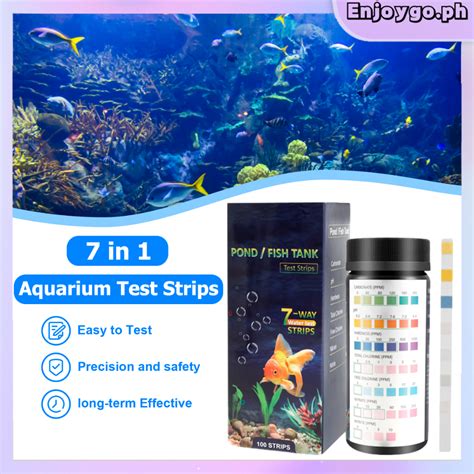 Pcs Aquarium Test Strips In Fish Tank Test Kit With Test Tube