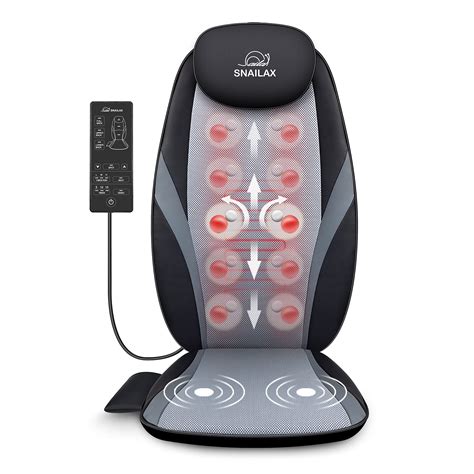 Buy Snailax Shiatsu Massage Cushion With Heat Massage Chair Pad