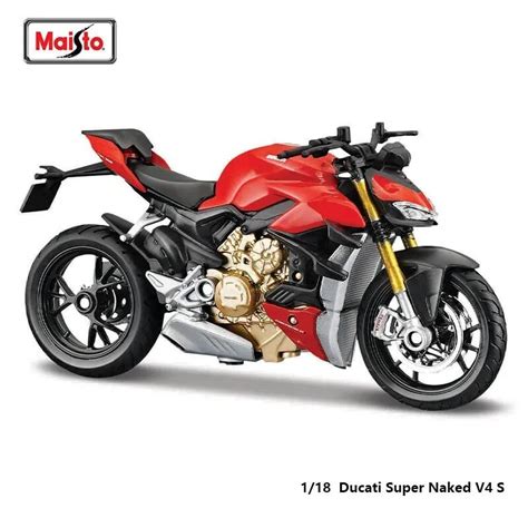 Maisto Ducati Super Naked V S Scale Motorcycle Replicas With Authentic Details Motorcycle