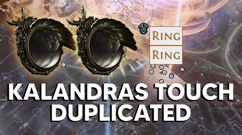 Kalandra Duplicated Her Own Ring Poe Youtube