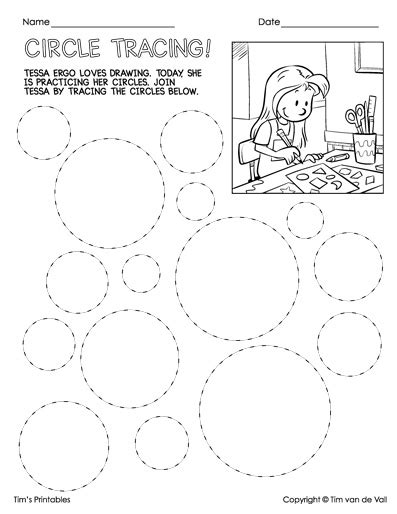 Shape Tracing Worksheets – 20 Pages of Tracing Practice - Tim's Printables