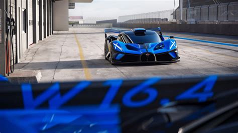 Bugatti Bolide Prototype Hits The Track In Naked Carbon Fiber