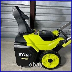 Ryobi V Hp Brushless Whisper In Single Stage Cordless Snow Blower