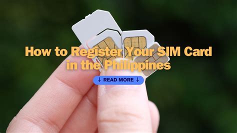 How To Register Your Sim Card In The Philippines Vima