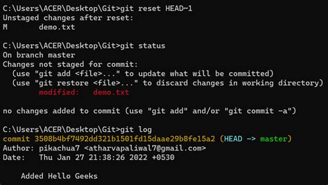 Git Diferencia Entre Git Revert Checkout Y Reset Barcelona Geeks