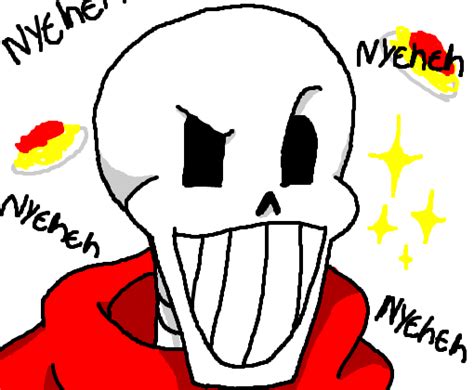 Papyrus Nyeheheh Desenho De Temmieundertale Gartic