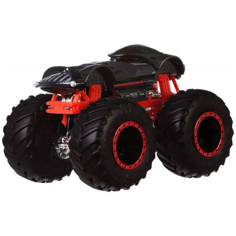 Hot Wheels Monster Trucks Dwupak pojazdów Darth Vader i Chewbacca GBT67 Sklep z zabawkami