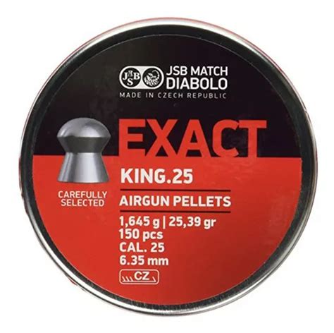 Balines King Mkii Cal 25 Heavy Envío gratis