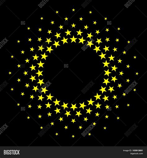 Star Circles Round Vector And Photo Free Trial Bigstock