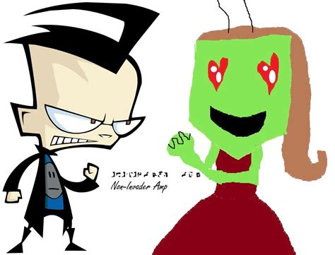 Dib and Non-Invader Amp - Invader Zim Fan Art (11387382) - Fanpop