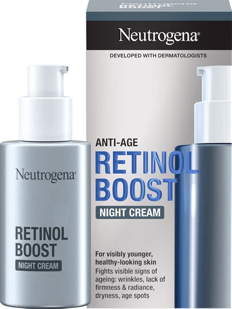 Neutrogena Retinol Boost Krem Do Twarzy Na Noc Z Retinolem Anti Age