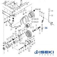 Câble d Embrayage ISEKI 1728 334 240 30 Autoportée Lotoise