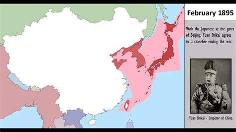 First Sino Japanese War Map - The First Sino Japanese War The History ...