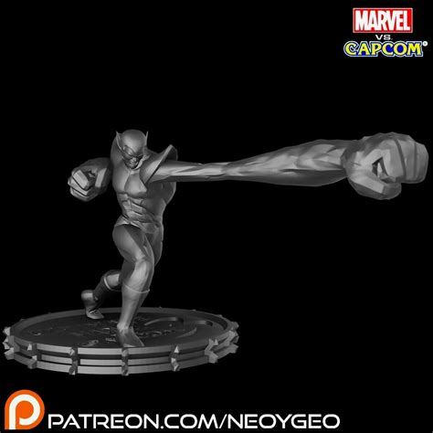 Stl File Super Skrull Marvel Vs Capcom 3 👨・3d Printer Model To Download・cults