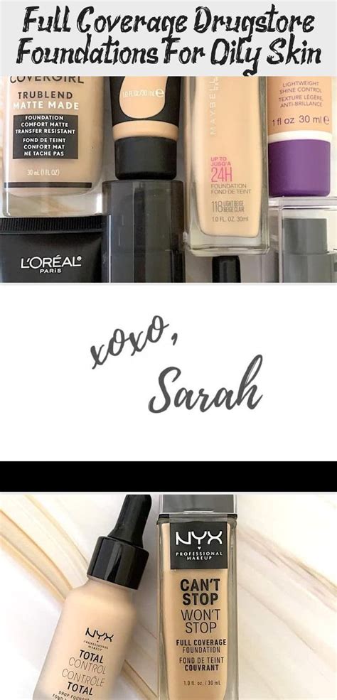 Famous Best Full Coverage Foundation Drugstore For Oily Skin Ideas