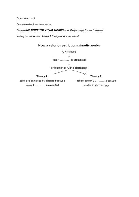 Solution Academic Reading Sample Task Flowchart Completion Selecting