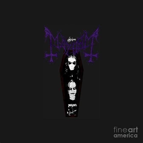 Death Euronymous Drawing by Janet Vera Novitasari - Pixels