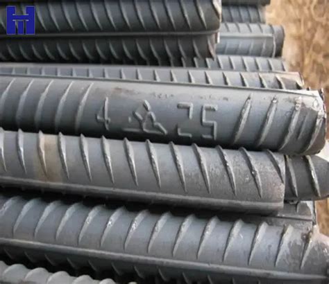 Hrb 400 600 Deformed Steel Bar Turkish Bst500s Astm A615 Grade 60 75