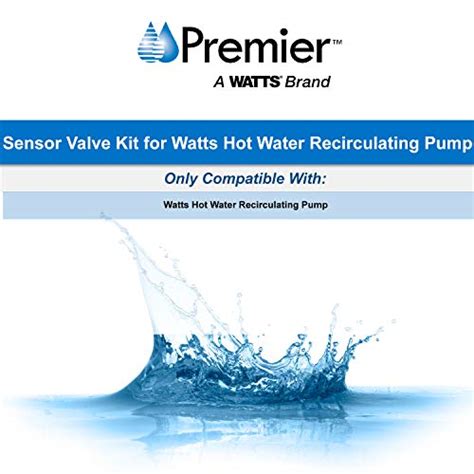 Watts Premier WP596816 Replacement Sensor Valve Kit For Instant Hot Water Recirculating Pump