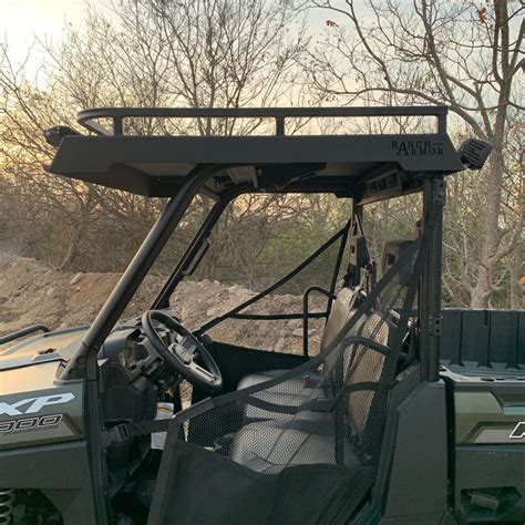 Polaris Ranger Full Size Single Cab Metal Top Pro Fit Frame Ranch