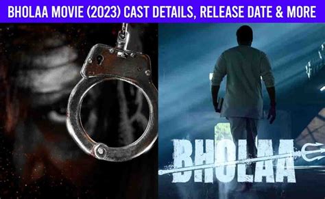 Bholaa Movie (2023): Cast, Release Date, Trailer Review: Ajay Devgn ...