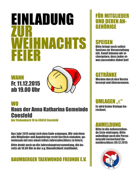 Einladung Weihnachtsfeier Text Lustig Einladung Weihnachtsfeier