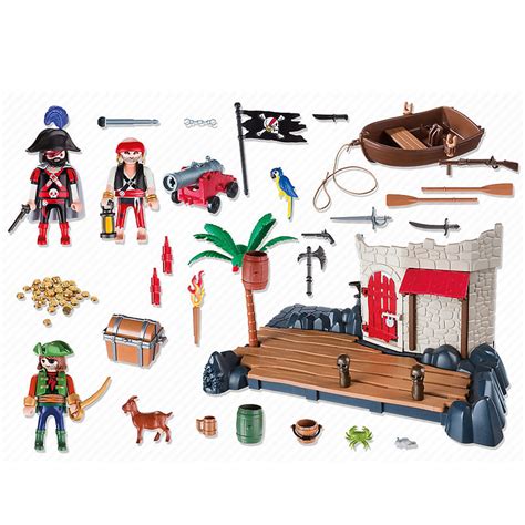 Playmobil Pirate Fort Super Set Educational Construction Toy For