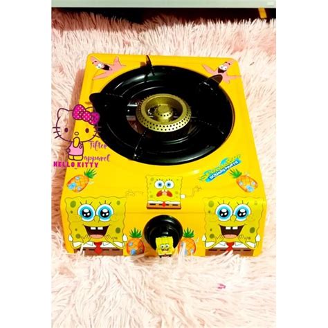 Spongebob Single Burner Gas Stove Shopee Philippines