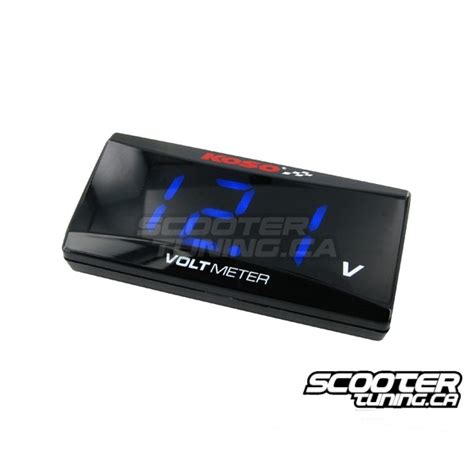 Voltmeter Koso Slim Distribution Scootertuning