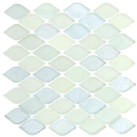 Misty Sea Glass Backsplash Tile Glass Designs