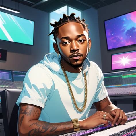 Kendrick Lamar's Studio Ghibli-Inspired Artwork | Stable Diffusion Online
