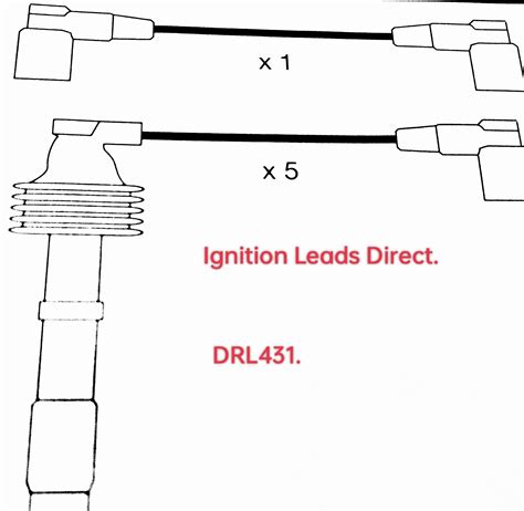 Volvo 850,C70,S70, 20v 1992 > 2000, In 10mm Shiny Red Race Cable Code: DRL431R10. - Ignition