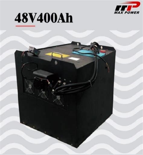 48V 400AH 15S2P Lifepo4 กลองแบตเตอรนำหนกเบากำลงไฟสงสำหรบรถยก