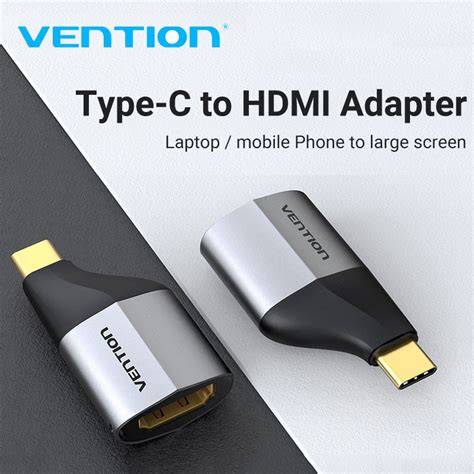 Vention Usb C Hdmi Adapter Type C To K Hdmi Female Converter K