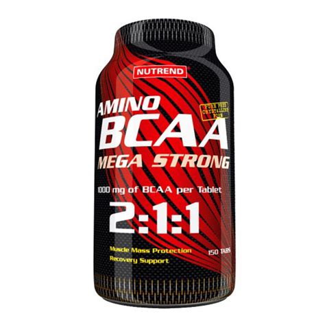 1 Nutrend Amino BCAA Mega Strong Opinie Cena Zamienniki Ulotka