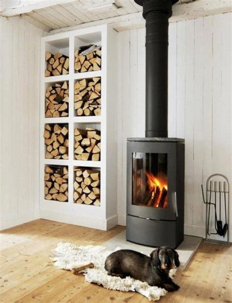 Indoor Firewood Storage Ideas