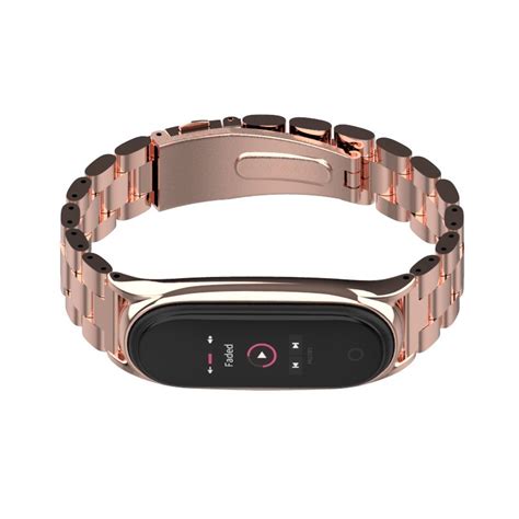 SZÍJ WATCH BAND STAINLESS XIAOMI MI BAND 5 ROSE GOLD Doopshop hu