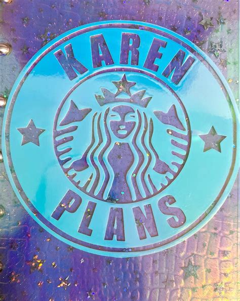 Custom Starbucks Logo Vinyl Sticker | Etsy