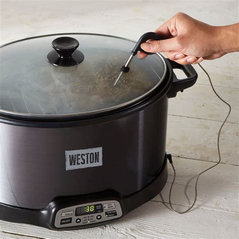 Best Buy Weston 2 In 1 Indoor Smoker And Slow Cooker STAINLESS STEEL