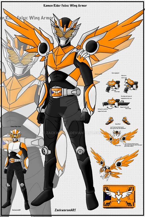 Kamen Rider Falcokamen Rider Ryuki Oc Fan Art By Zackwaran On