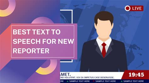 Top 5 Best Text To Speech For New Reporter TextoSpeech