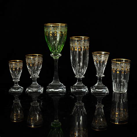 A Part Odelberg Junior Glass Service Kosta Boda Pieces Bukowskis