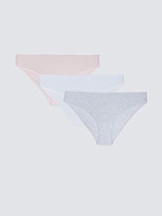 Plain Bikini Briefs Pack S Z Fte S Z Fte Lc Waikiki