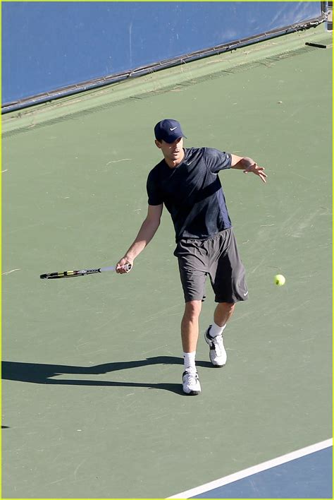 Kaley Cuoco: Spectator at Ryan Sweeting's Tennis Practice!: Photo ...